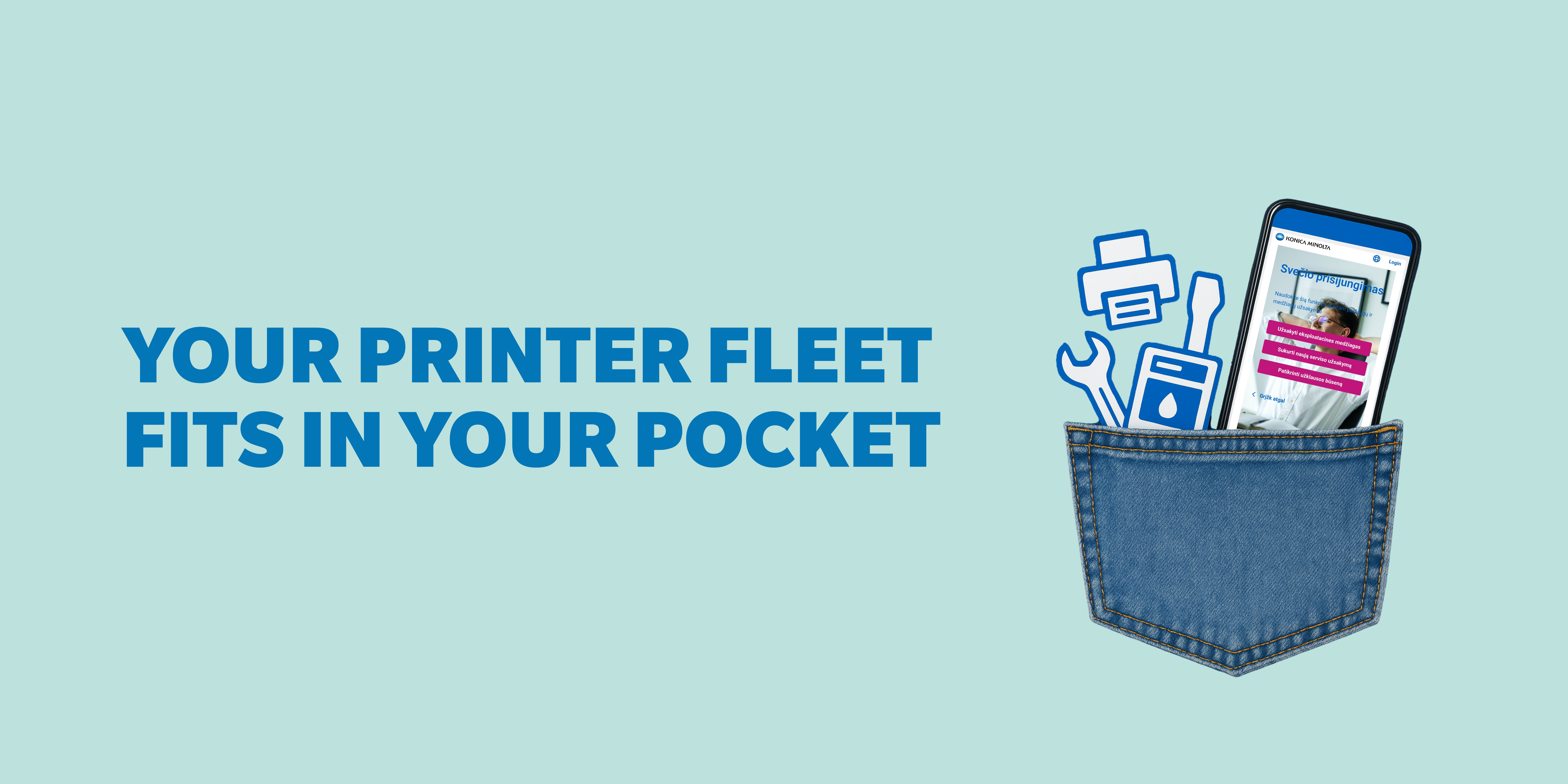 Konica Minolta Client Portal