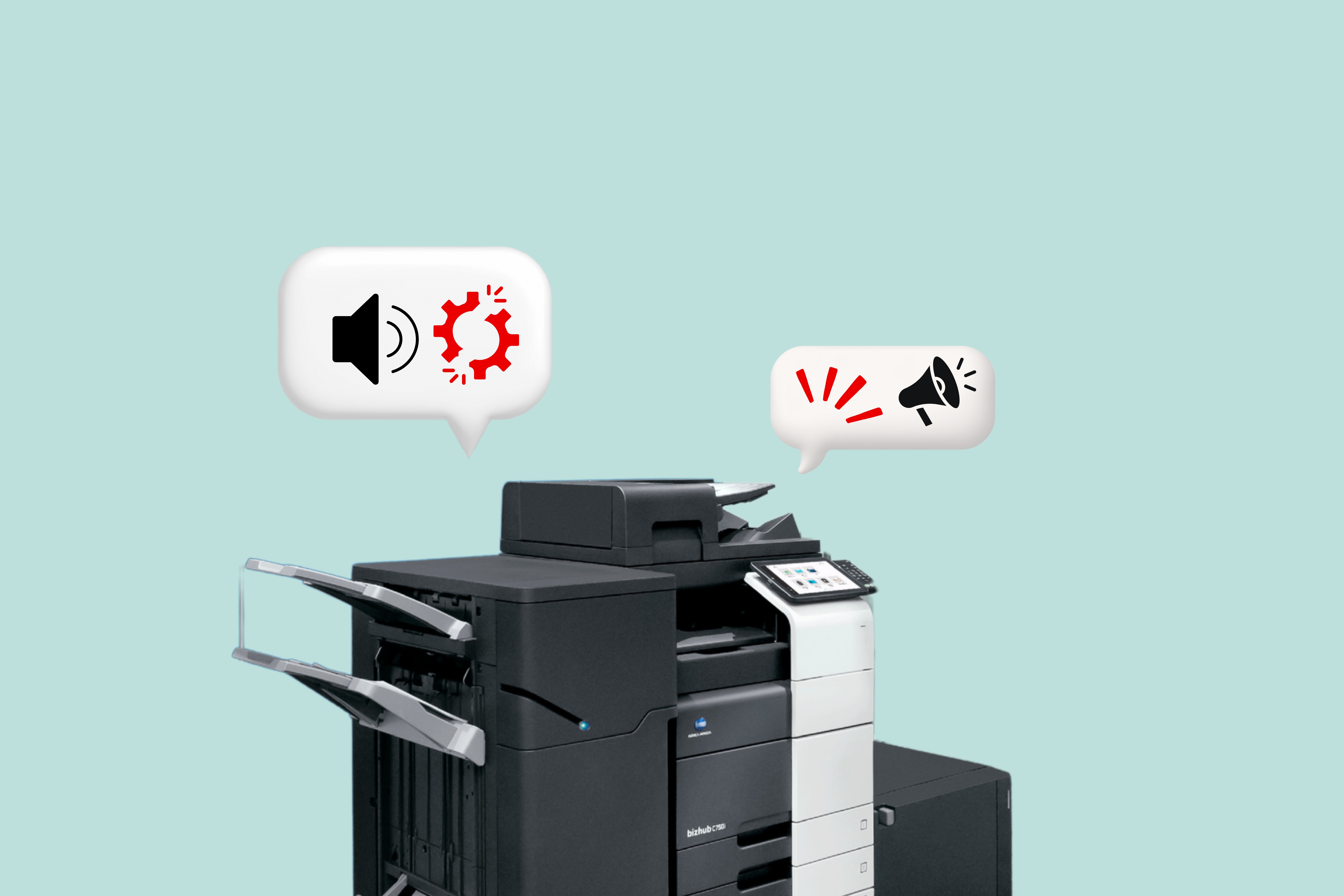 Why does a printer make strange noises?