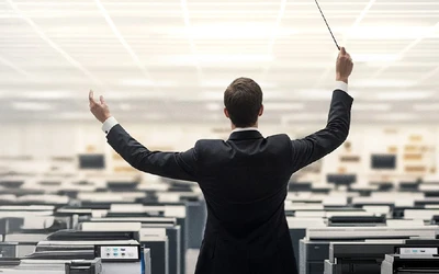 Spausdinimo infrastruktūros valdymas ir saugumas